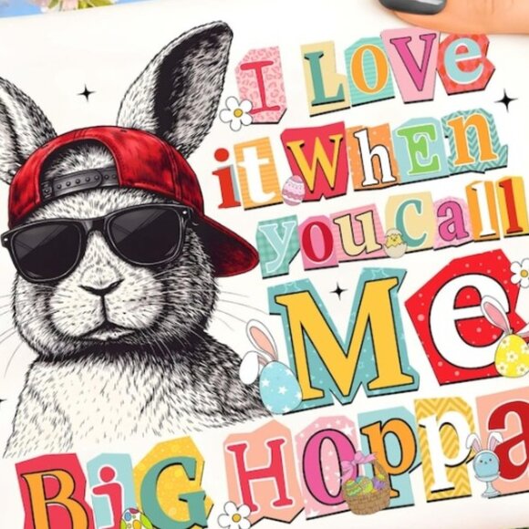 I Love It When You Call Me Big Hoppa Unisex T-shirt - Picture 2 of 3